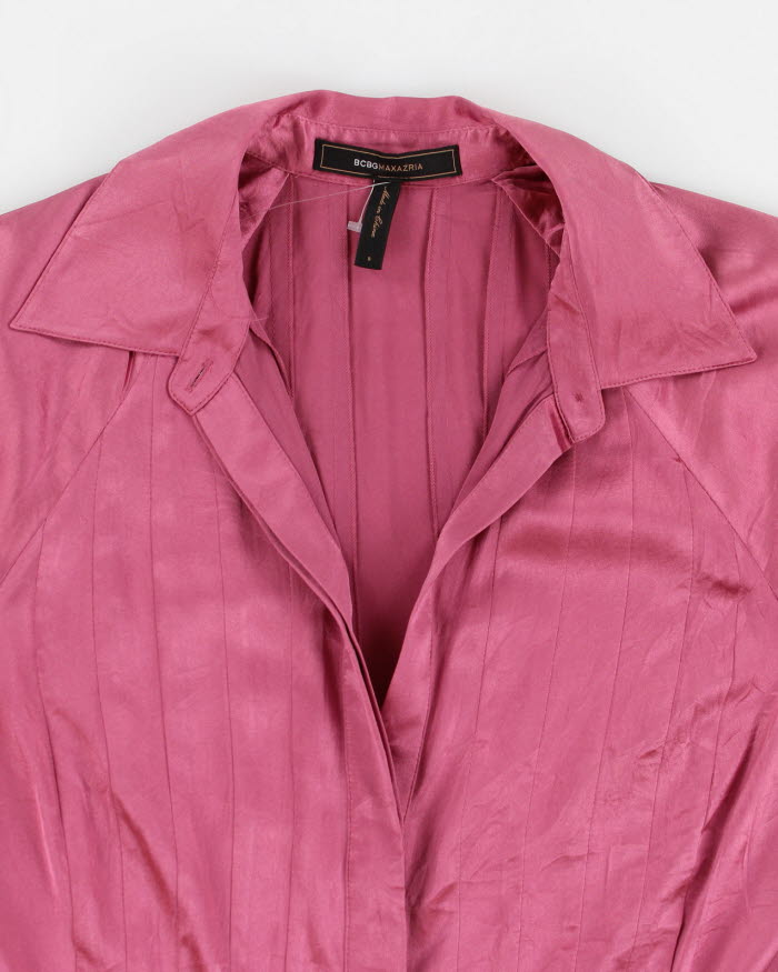 Vintage Y2k BCBG Maxazria Silk Blouse - M