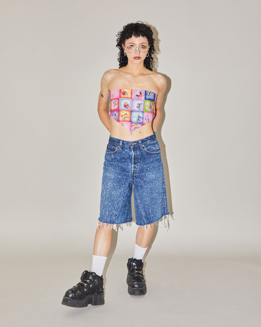 Rokit Originals Mary-Jane Scarf Top - S/M
