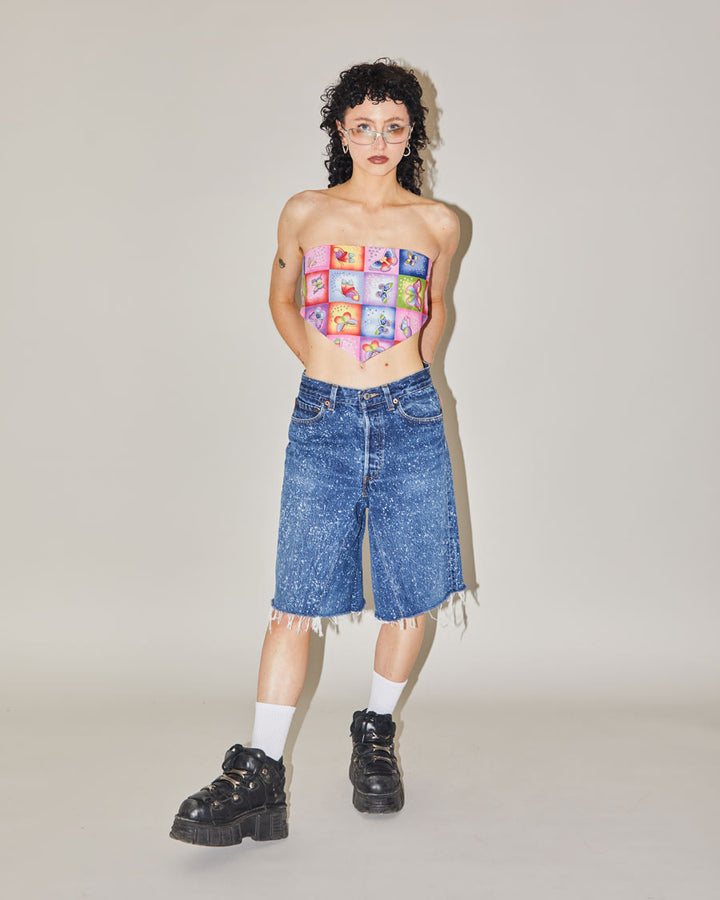 Rokit Originals Mary-Jane Scarf Top - S/M