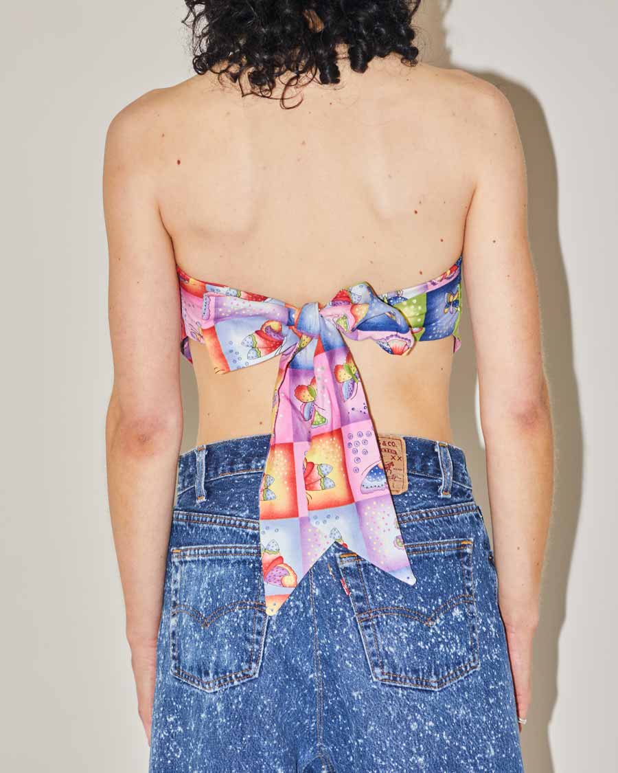 Rokit Originals Mary-Jane Scarf Top - S/M
