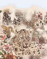 Y2k 00s Cactus Pattern Top - M