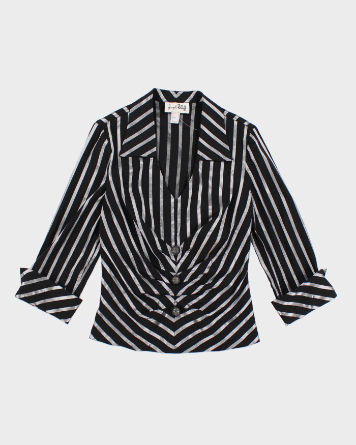 Joseph Ribkoff Women's Ruched Shirt - M