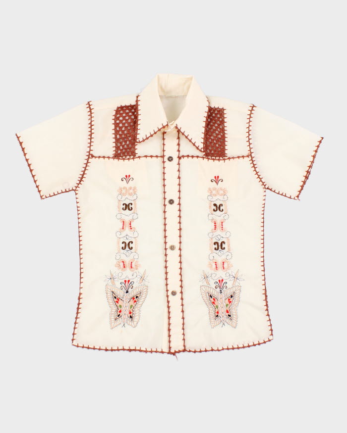 Women's Embroidered Shirt - S
