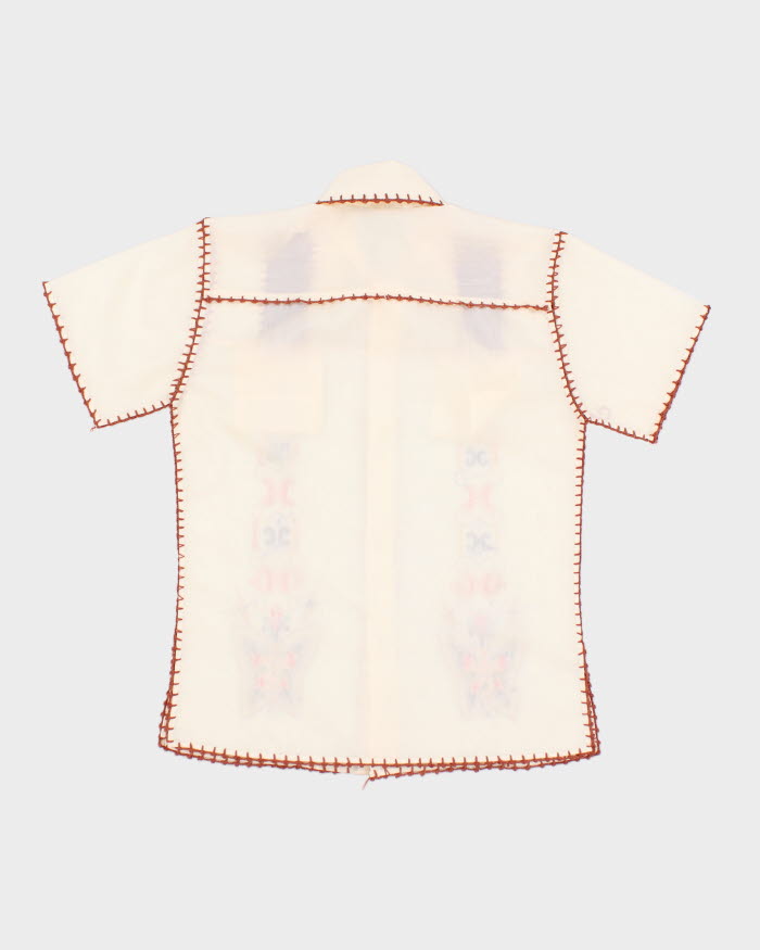Women's Embroidered Shirt - S