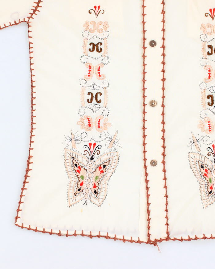 Women's Embroidered Shirt - S