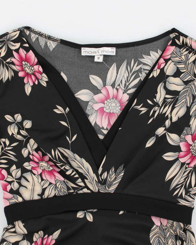 Y2k 00s Moa Moa Floral Top - M