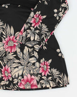 Y2k 00s Moa Moa Floral Top - M