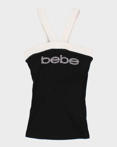 Y2k 00s Bebe Bedazzled Cami Top - S