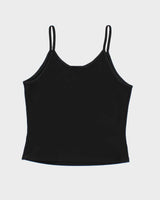 90s Dynamic Black Keyhole Cami Top - M