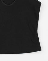 90s Dynamic Black Keyhole Cami Top - M