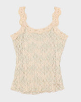 90s Suzy Lace Cami Top - M