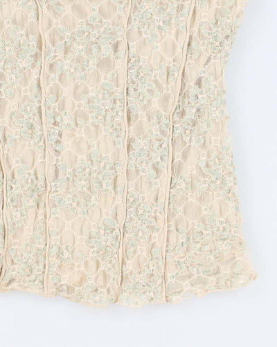 90s Suzy Lace Cami Top - M