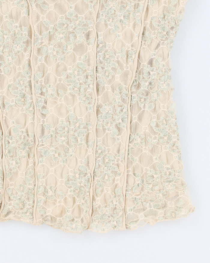 90s Suzy Lace Cami Top - M