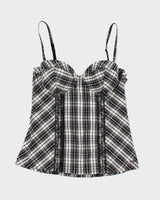 90s Guess Corset Style Top - S