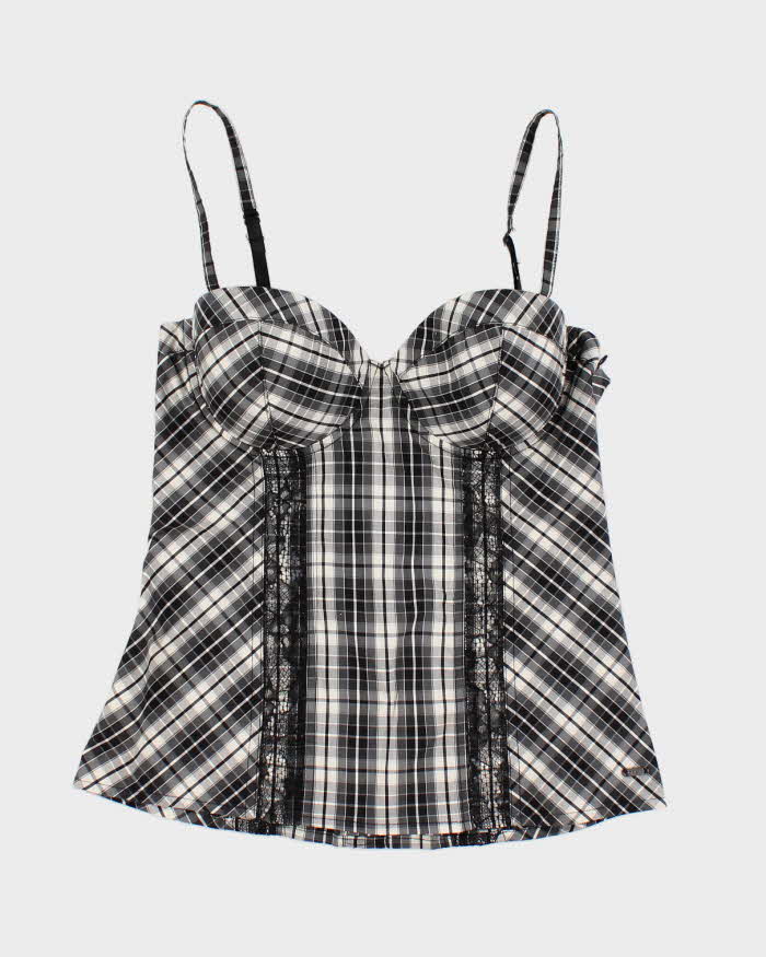 90s Guess Corset Style Top - S