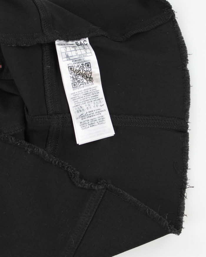 Deadstock Guess Black Denim Strapless Top - M