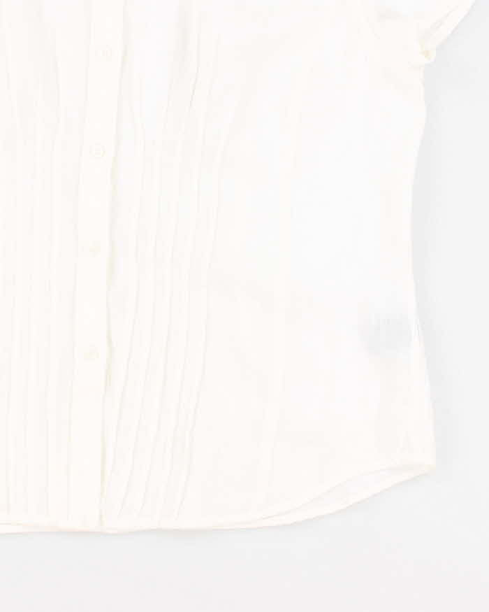 Ralph Lauren White Blouse - L