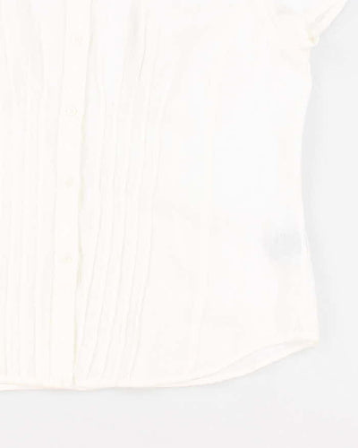 Ralph Lauren White Blouse - L