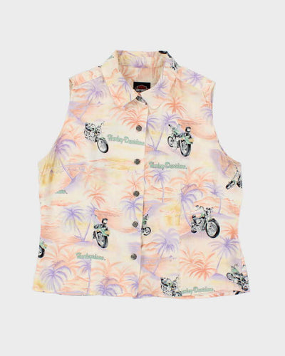 Vintage Harley Davidson Sleeveless Shirt - M