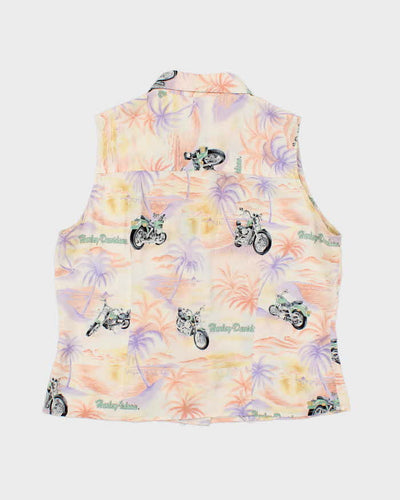 Vintage Harley Davidson Sleeveless Shirt - M