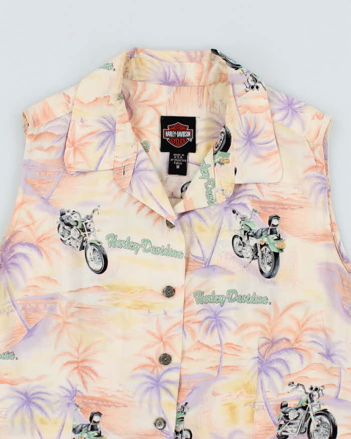 Vintage Harley Davidson Sleeveless Shirt - M