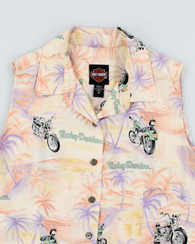 Vintage Harley Davidson Sleeveless Shirt - M