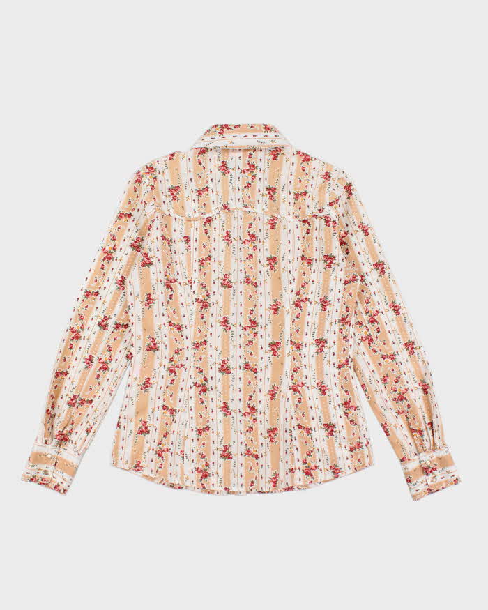 Vintage Dollhouse Western Floral Shirt - S