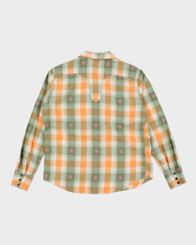 Vintage 70s Rockmount Western Check Shirt - M