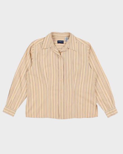 Vintage 90s Liz Claiborne Stripe Shirt - S