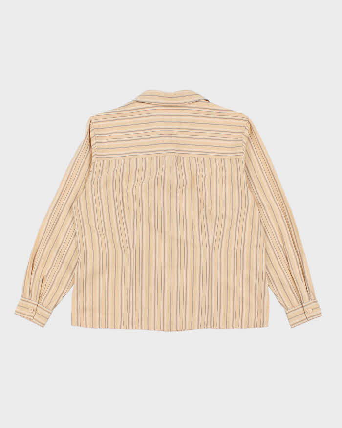 Vintage 90s Liz Claiborne Stripe Shirt - S