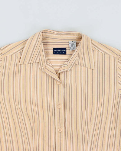 Vintage 90s Liz Claiborne Stripe Shirt - S