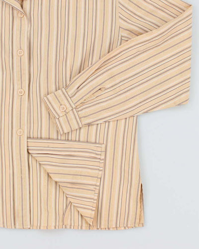 Vintage 90s Liz Claiborne Stripe Shirt - S