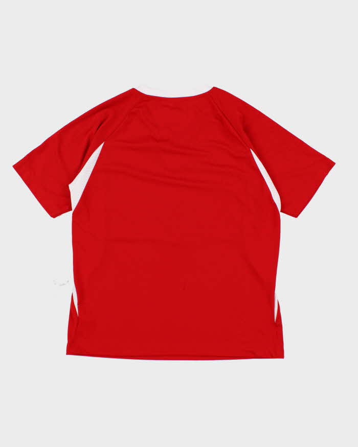 Adidas Women's Red Football Top - L