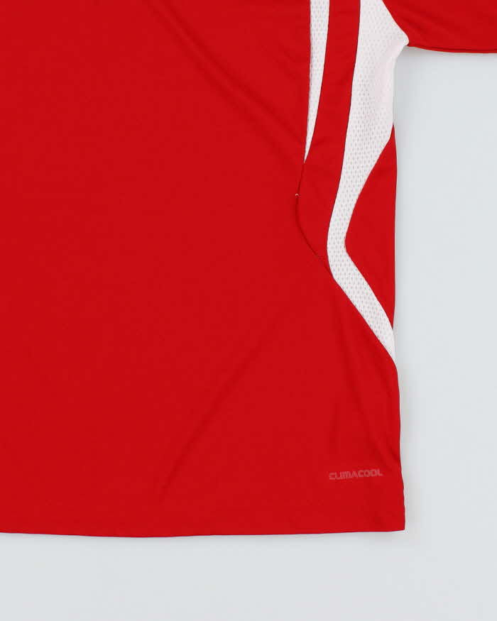 Adidas Women's Red Football Top - L