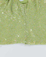 Vintage Carlisle Silk Sequin Cami Top - S