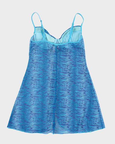 Vintage Y2k 00s La Senza Zebra Print Cami - M