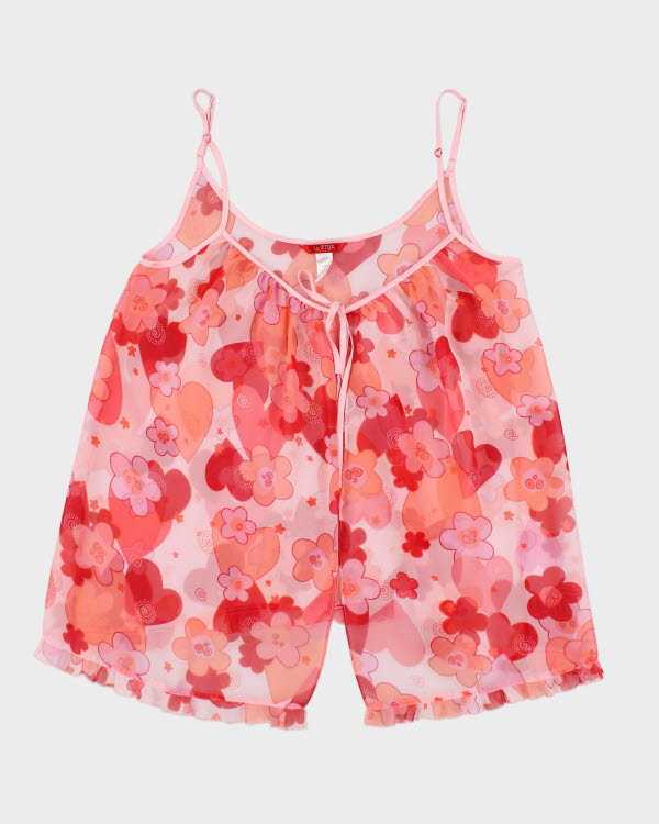Y2k 00s La Senza Floral Cami - L