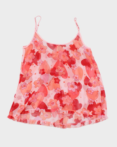 Y2k 00s La Senza Floral Cami - L
