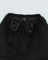 Y2k 00s La Senza Black Halter Top - M