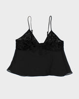 Vintage 90s  La Senza Black Cami - M