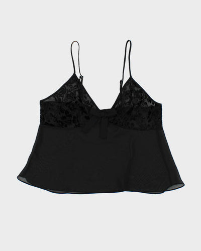 Vintage 90s  La Senza Black Cami - M