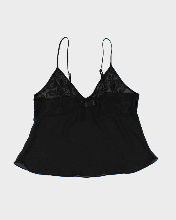 Vintage 90s  La Senza Black Cami - M