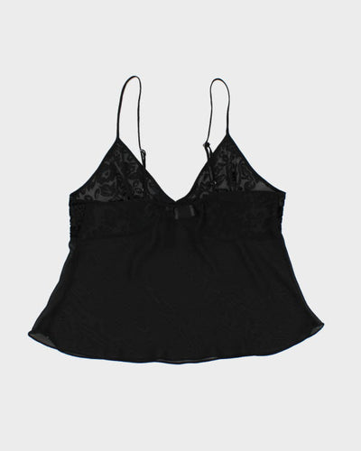 Vintage 90s  La Senza Black Cami - M