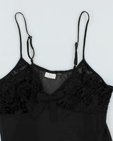 Vintage 90s  La Senza Black Cami - M