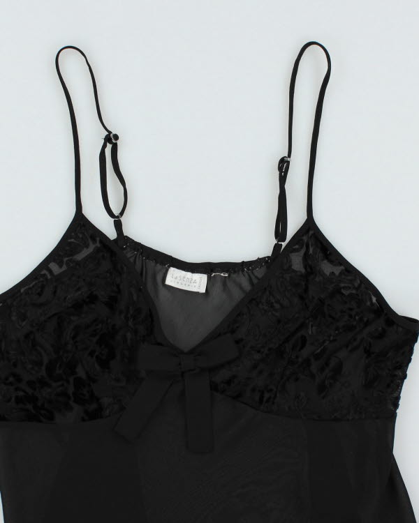 Vintage 90s  La Senza Black Cami - M