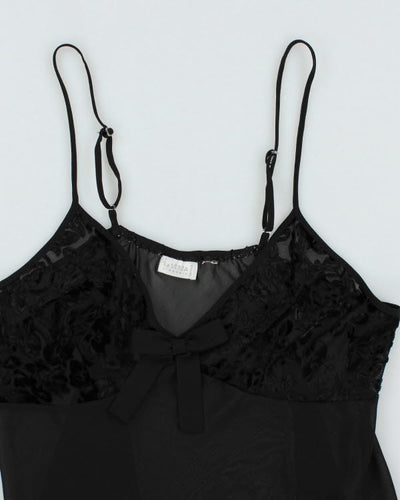 Vintage 90s  La Senza Black Cami - M