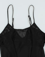 Vintage 90s  La Senza Black Cami - M