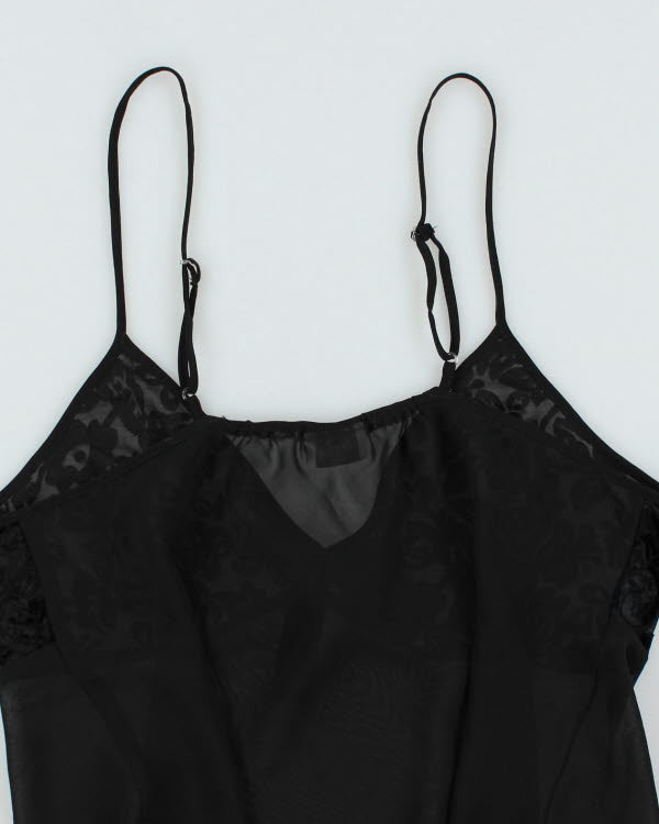 Vintage 90s  La Senza Black Cami - M