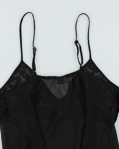 Vintage 90s  La Senza Black Cami - M