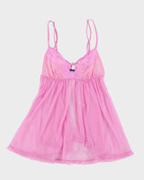 Y2k 00s Victoria's Secret Pink Cami - S